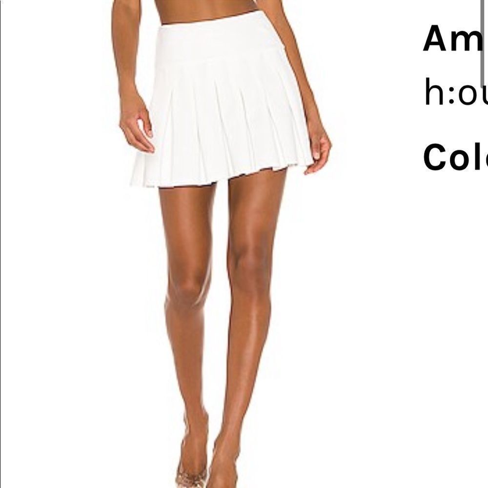 Amara Skirt in White
h:ours